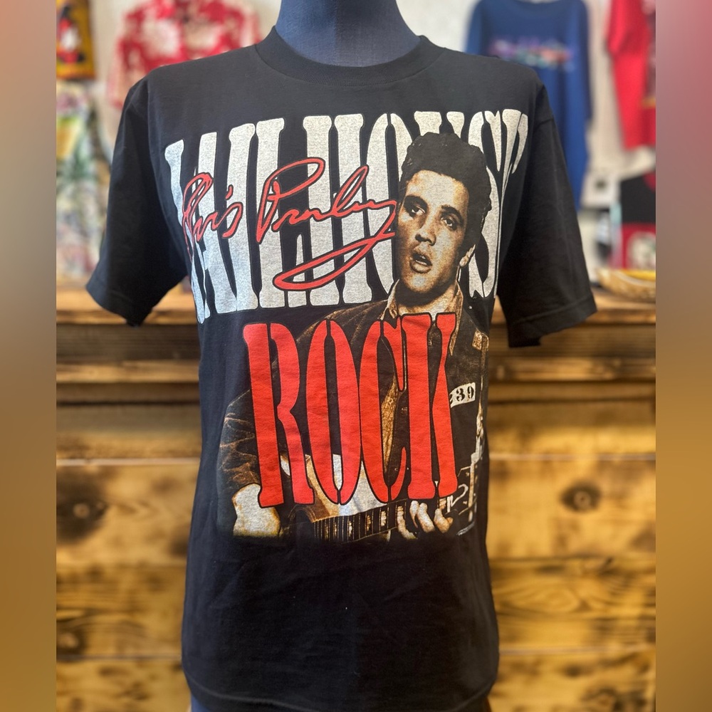 Elvis Presley Shirt Jailhouse Rock 1998 Vintage Shirt made in USA Trinity House